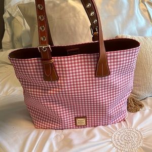 Dooney & Bourke Pink gingham purse